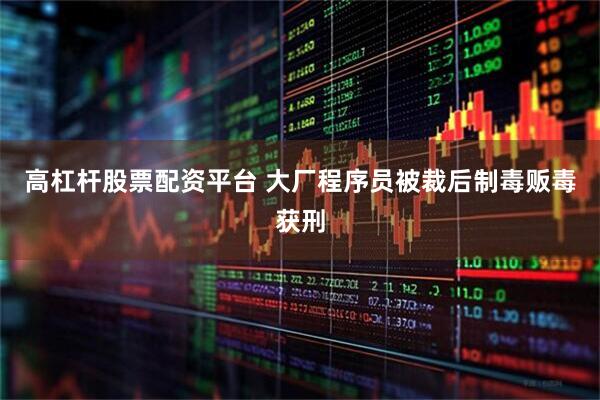 高杠杆股票配资平台 大厂程序员被裁后制毒贩毒获刑